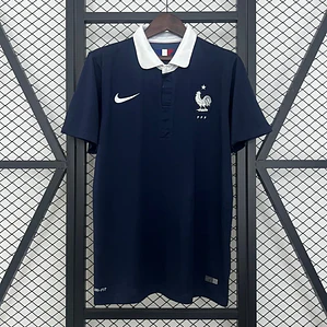 Camisa Retrô da França 2014 - Manga Curta