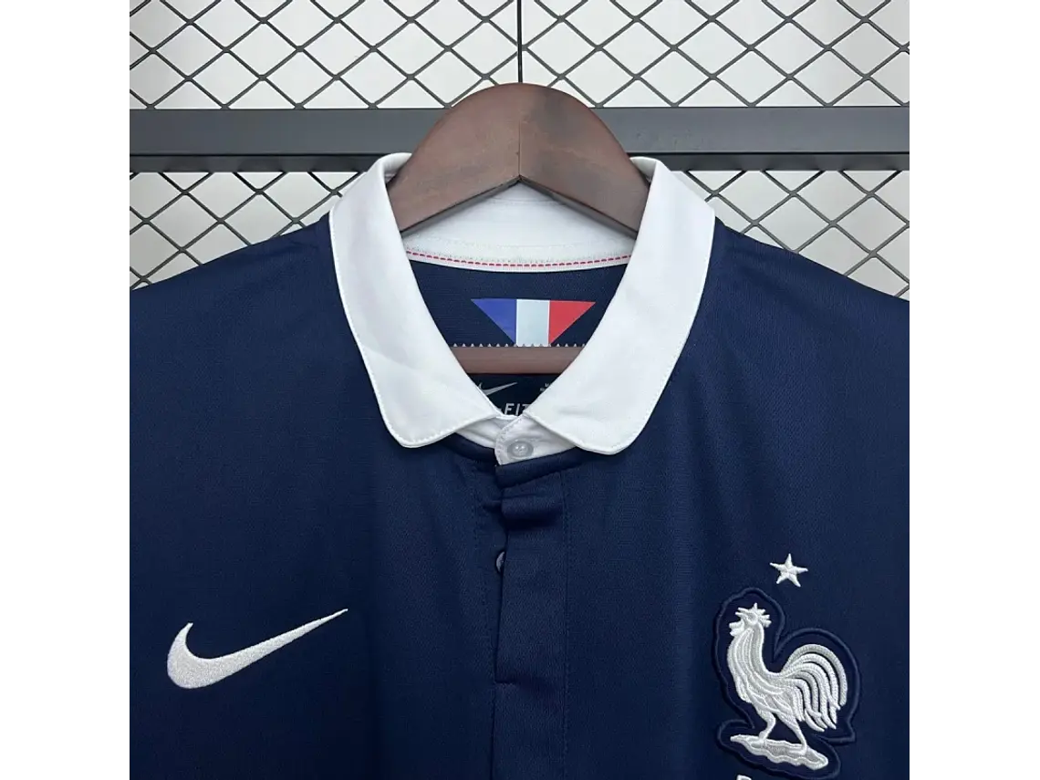 Camisa Retrô da França 2014 - Manga Curta 4