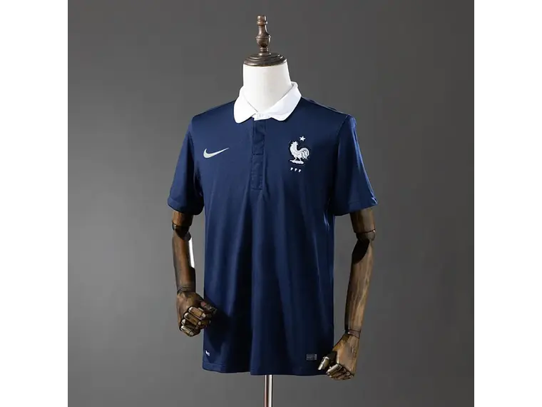 Camisa Retrô da França 2014 - Manga Curta 3