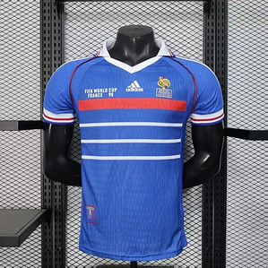Camisa Retrô França 1998 - Versão Jogador do Mundial