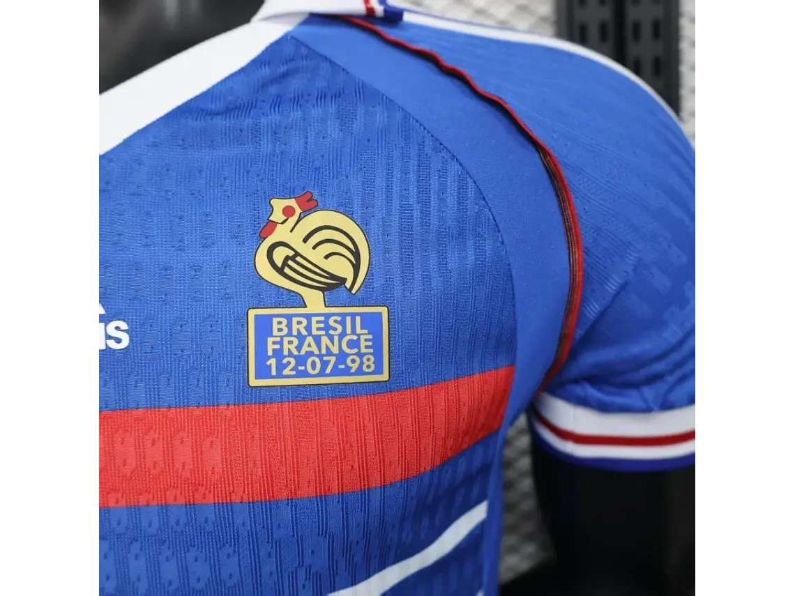 Camisa Retrô França 1998 - Versão Jogador do Mundial 4