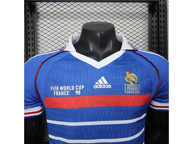 Camisa Retrô França 1998 - Versão Jogador do Mundial 3