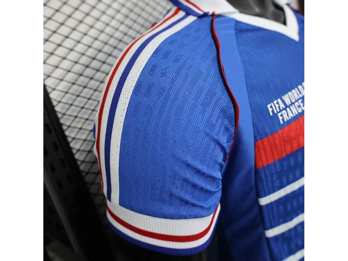 Camisa Retrô França 1998 - Versão Jogador do Mundial 7