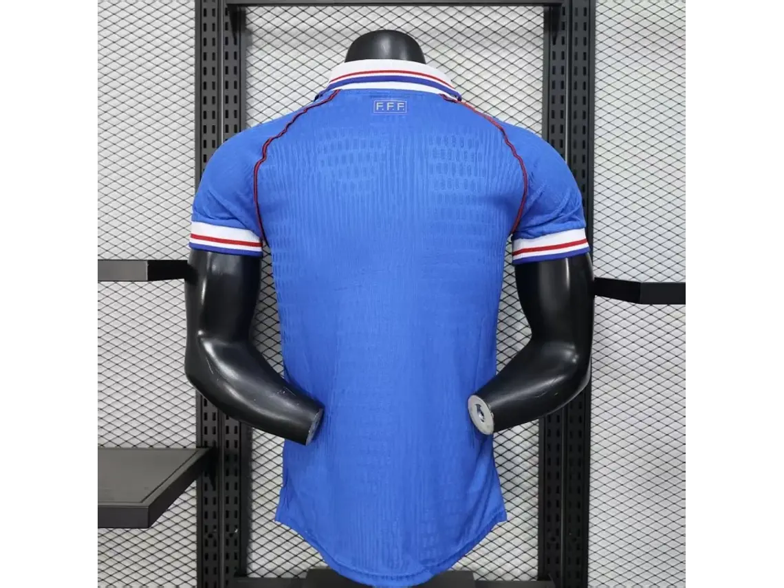 Camisa Retrô França 1998 - Versão Jogador do Mundial 2