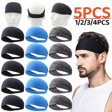 Elastic Sports Headbands — Faixa Desportiva em Microfibra