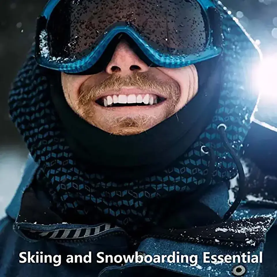 Balaclava para homem ideal para ciclismo, mota e atividades ao ar livre 5
