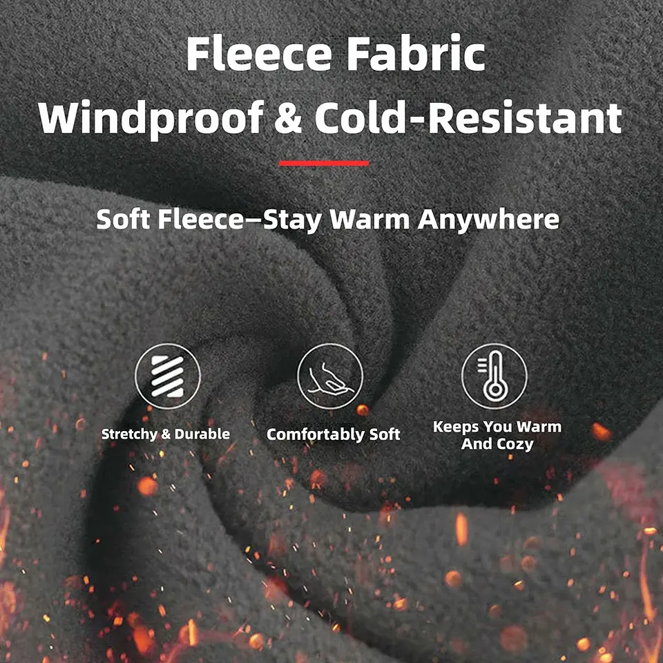 Kit Inverno Balaclava, Gorro e Luvas Térmicas | Proteção Contra o Frio e Vento 4