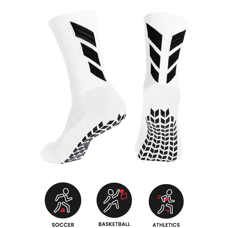 Meias Antiderrapantes para Futebol e Treino | Grip e Estabilidade para Desportos 1
