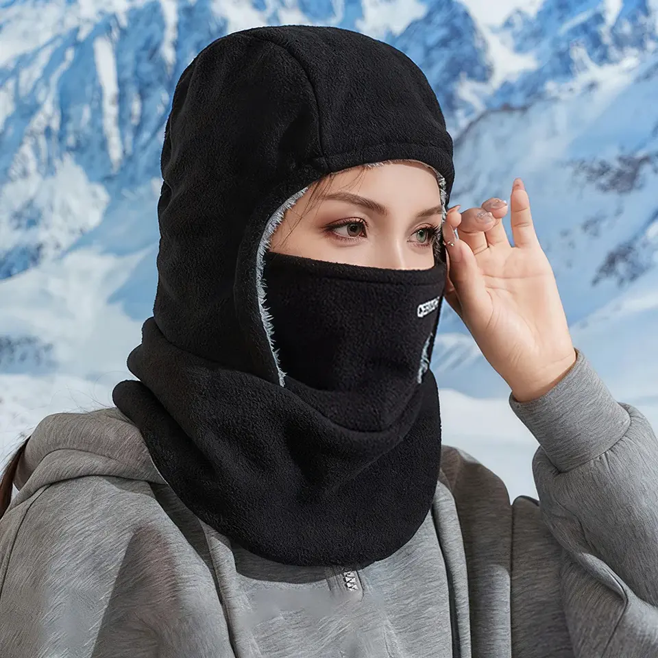 Kit Inverno Balaclava, Gorro e Luvas Térmicas | Proteção Contra o Frio e Vento 2