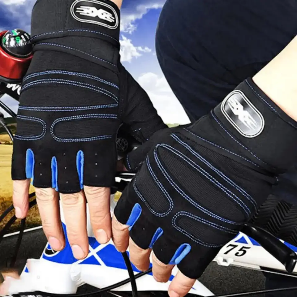 Luvas de Treino com Suporte de Pulso | Proteção e Grip para Musculação e Fitness 5
