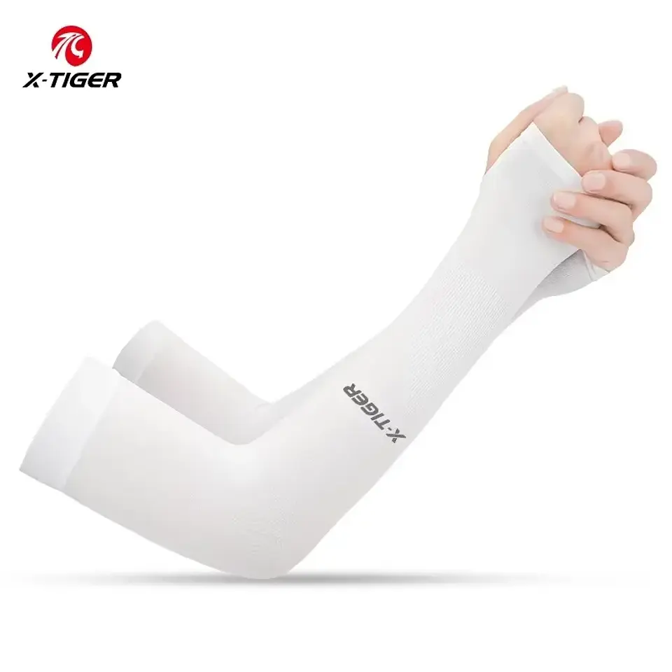 Mangas de Braço X-TIGER Ice Silk | Proteção UV 50+ e Frescura para Ciclismo 7