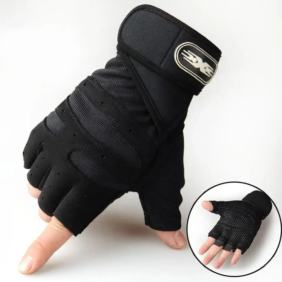 Luvas de Treino com Suporte de Pulso | Proteção e Grip para Musculação e Fitness 7