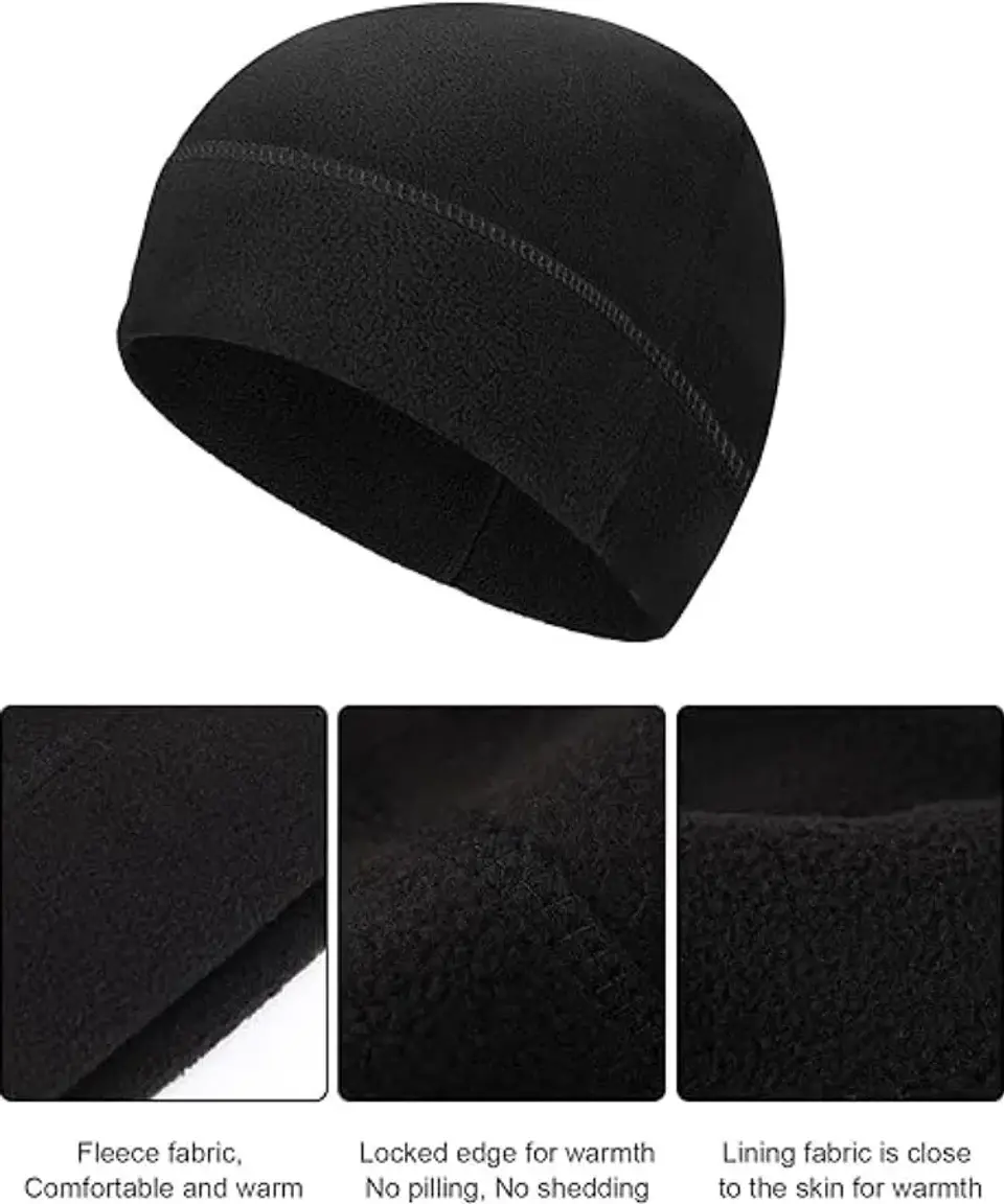 Gorro de Inverno em Polarfleece | Quente, Corta-Vento e Unissex  2