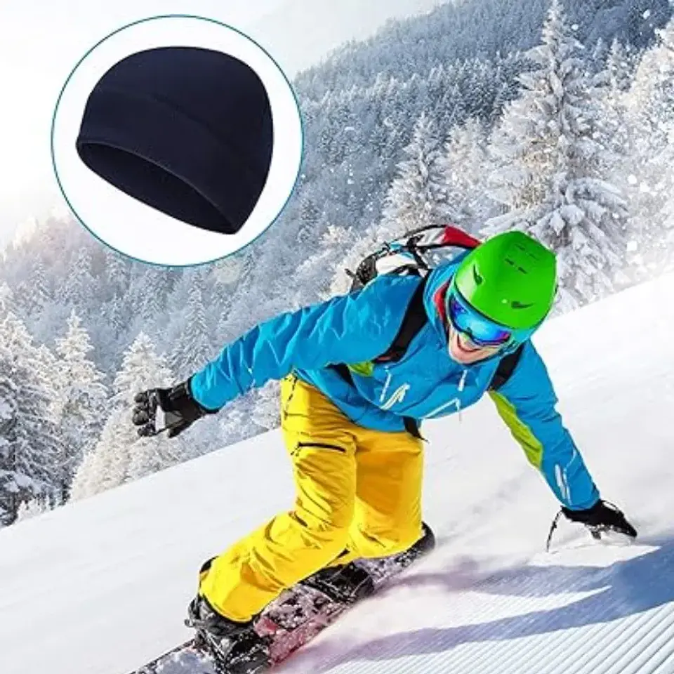 Gorro de Inverno em Polarfleece | Quente, Corta-Vento e Unissex  4