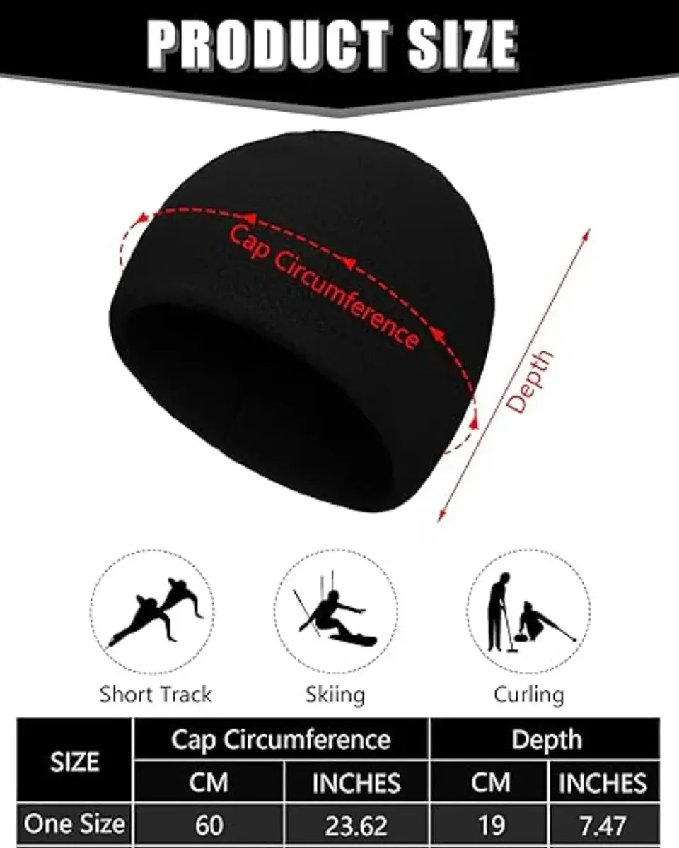 Gorro de Inverno em Polarfleece | Quente, Corta-Vento e Unissex  6