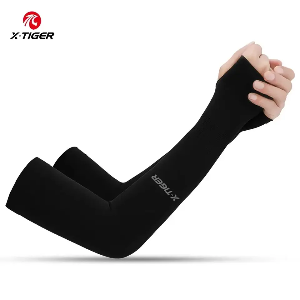 Mangas de Braço X-TIGER Ice Silk | Proteção UV 50+ e Frescura para Ciclismo 9