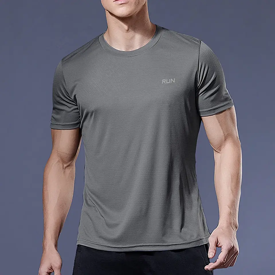  T-shirt de Compressão de Secagem Rápida | Fitness, Corrida e Futebol 3
