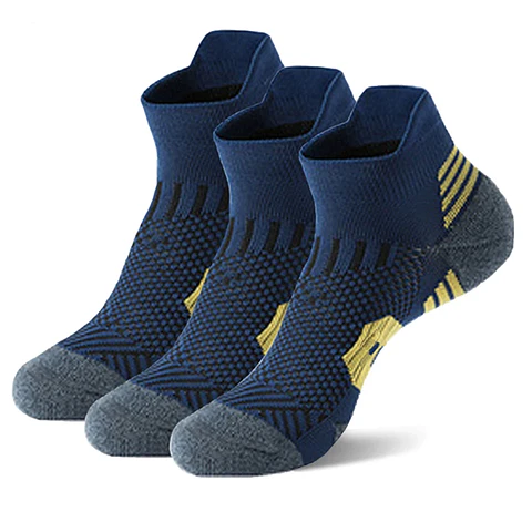 Meias Desportivas Antiderrapantes | 3 Pares 
