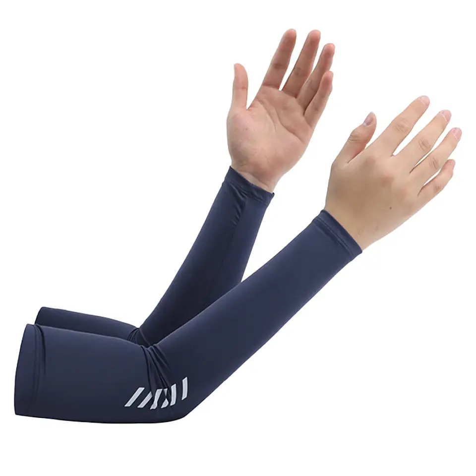 Mangas de Braço Ice Silk com Proteção UV | Frescas e Finas para Condução e Ciclismo 7