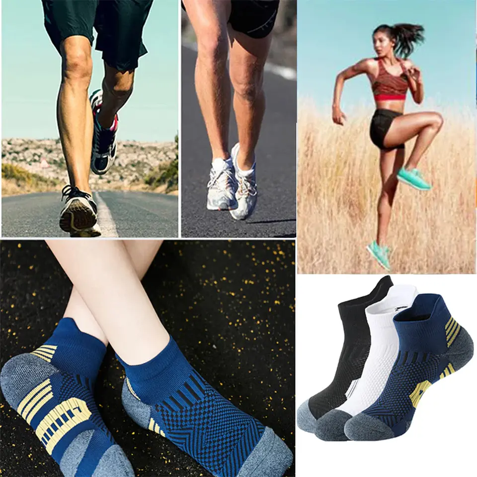 Meias Desportivas Antiderrapantes | 3 Pares  3