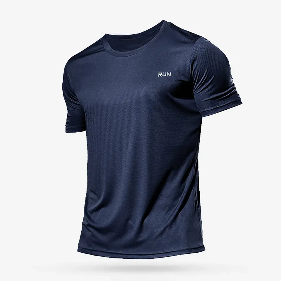  T-shirt de Compressão de Secagem Rápida | Fitness, Corrida e Futebol 10