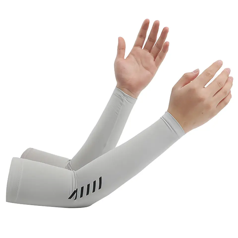 Mangas de Braço Ice Silk com Proteção UV | Frescas e Finas para Condução e Ciclismo 11
