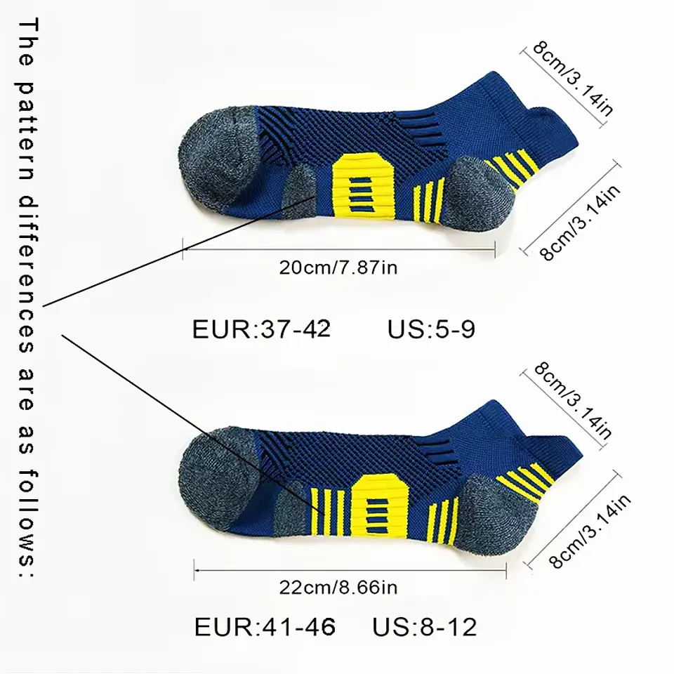Meias Desportivas Antiderrapantes | 3 Pares  6