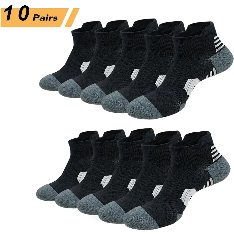 Meias Desportivas Antiderrapantes | 3 Pares  7
