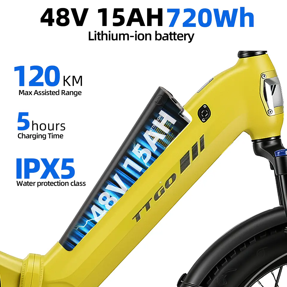  Bicicleta Elétrica TTGO F7 | 20