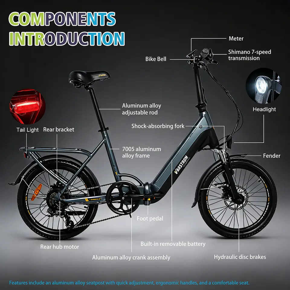 Bicicleta Elétrica Varstrom Kangaroo | 20
