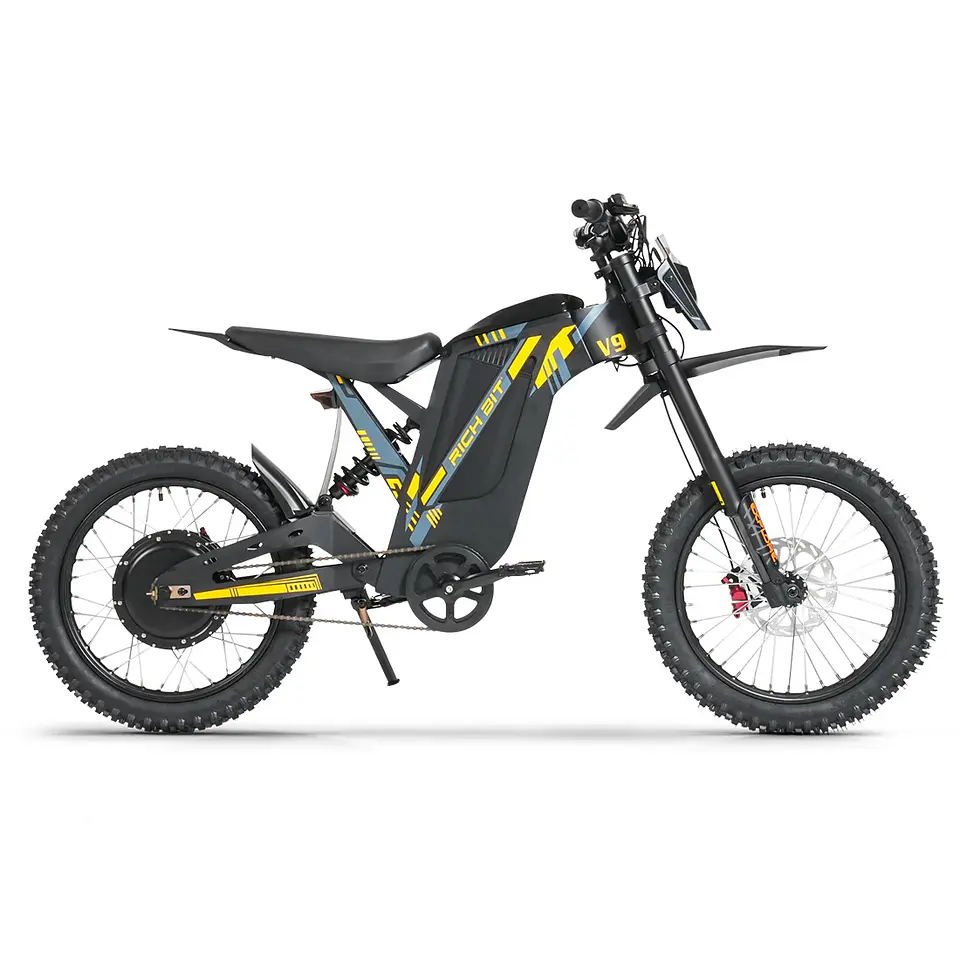 Moto Elétrica RICH BIT V9 Ultra | 1500W, 63 km/h e 50 km de Autonomia 9
