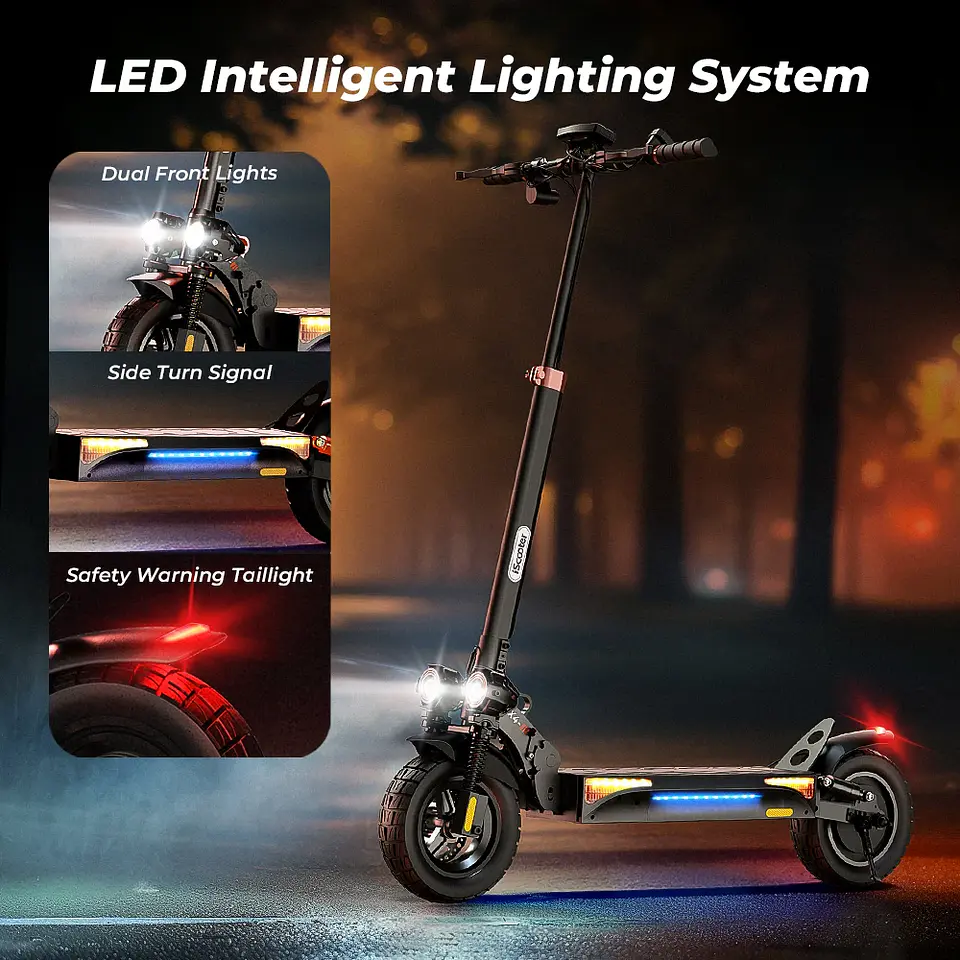 Trotinete Elétrica iScooter iX4 Off-Road | 800W, 45 km/h e 45 km de Autonomia  8