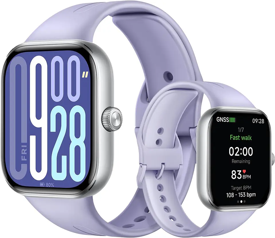 XIAOMI Redmi Watch 5 Active, Chamadas Bluetooth, Ecrã LCD de 2 Polegadas, Monitor de Frequência Cardíaca, 140 Modos Desportivos, até 18 dias de Autonomia, Preto 2