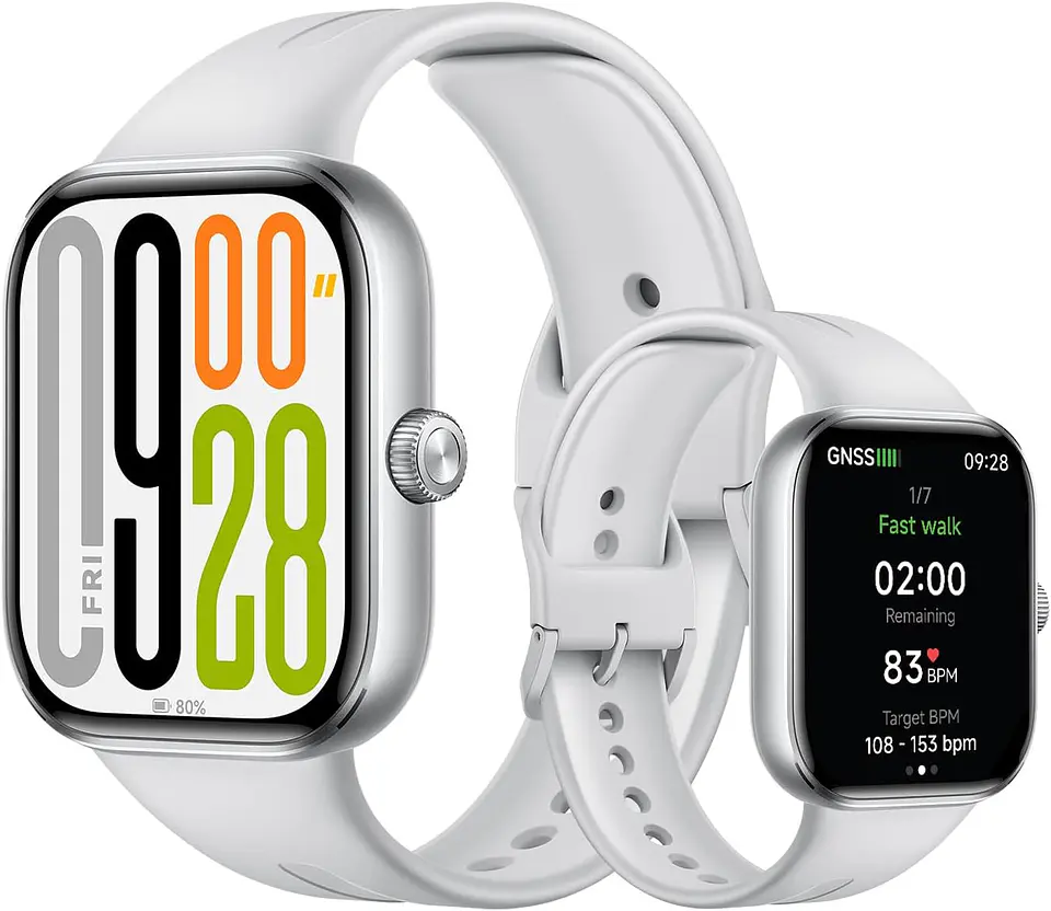 XIAOMI Redmi Watch 5 Active, Chamadas Bluetooth, Ecrã LCD de 2 Polegadas, Monitor de Frequência Cardíaca, 140 Modos Desportivos, até 18 dias de Autonomia, Preto 5