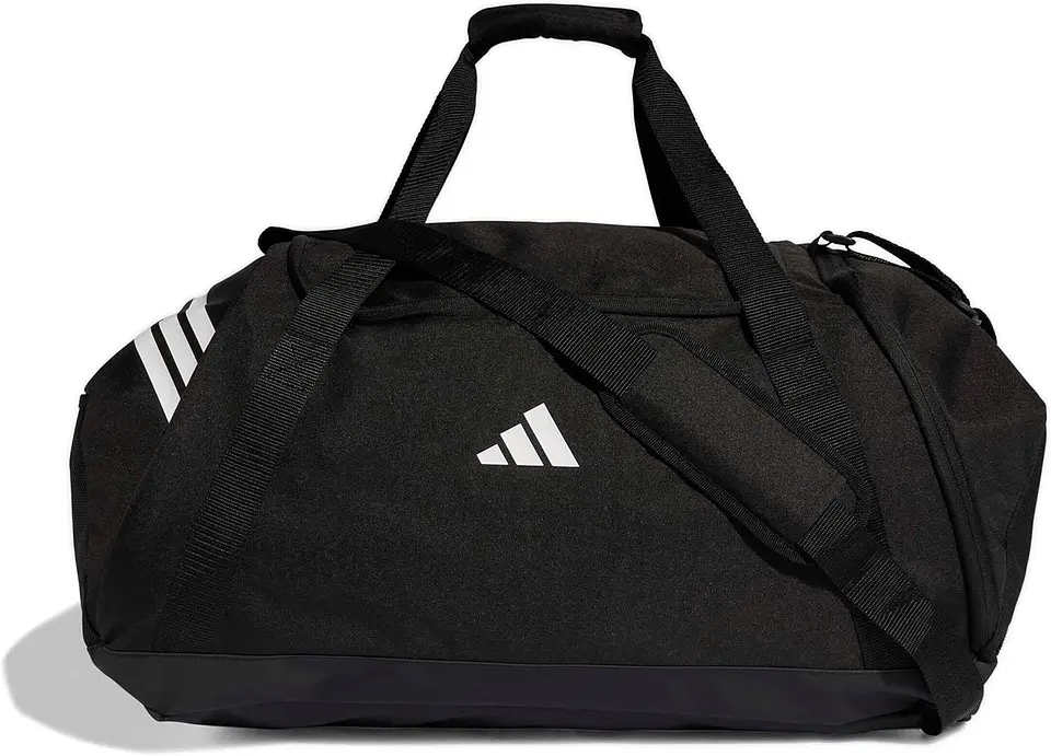 Saco Tiro Duffle adidas Unissexo para Adultos, Saco de Viagem Grande (Duffel), Preto/Branco, Tamanho Único 3