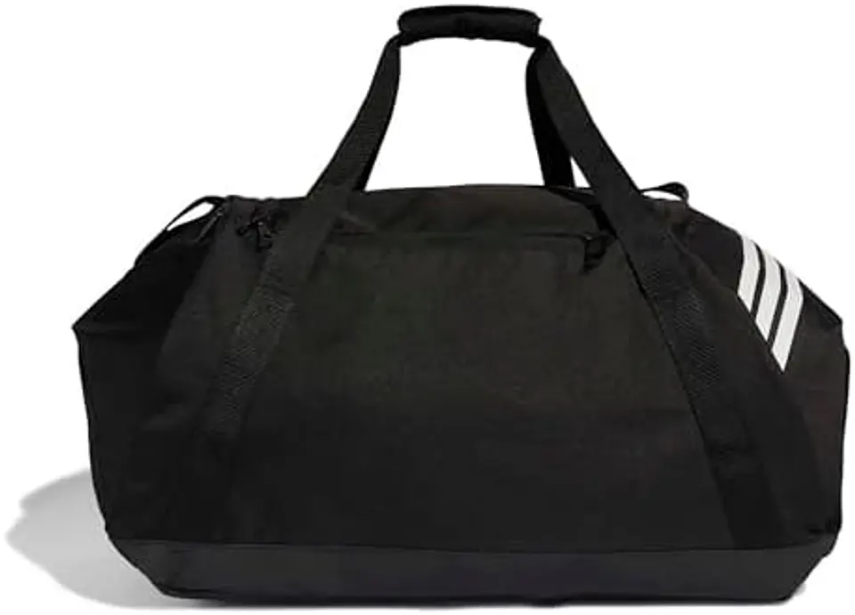 Saco Tiro Duffle adidas Unissexo para Adultos, Saco de Viagem Grande (Duffel), Preto/Branco, Tamanho Único 5