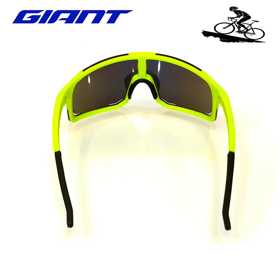 Óculos de Ciclismo Profissionais Giant Grandes - Proteção UV, Anti-Reflexo, Resistente a Impactos, Esportes ao Ar Livre com estojo 2