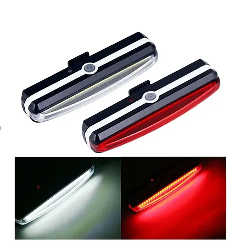 Conjunto de Luzes BUCKLOS COB | 500 Lúmens Recarregáveis para Bicicleta 12