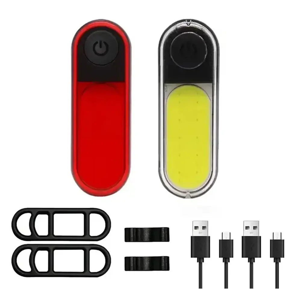 Conjunto de Luzes BUCKLOS COB | 500 Lúmens Recarregáveis para Bicicleta 13