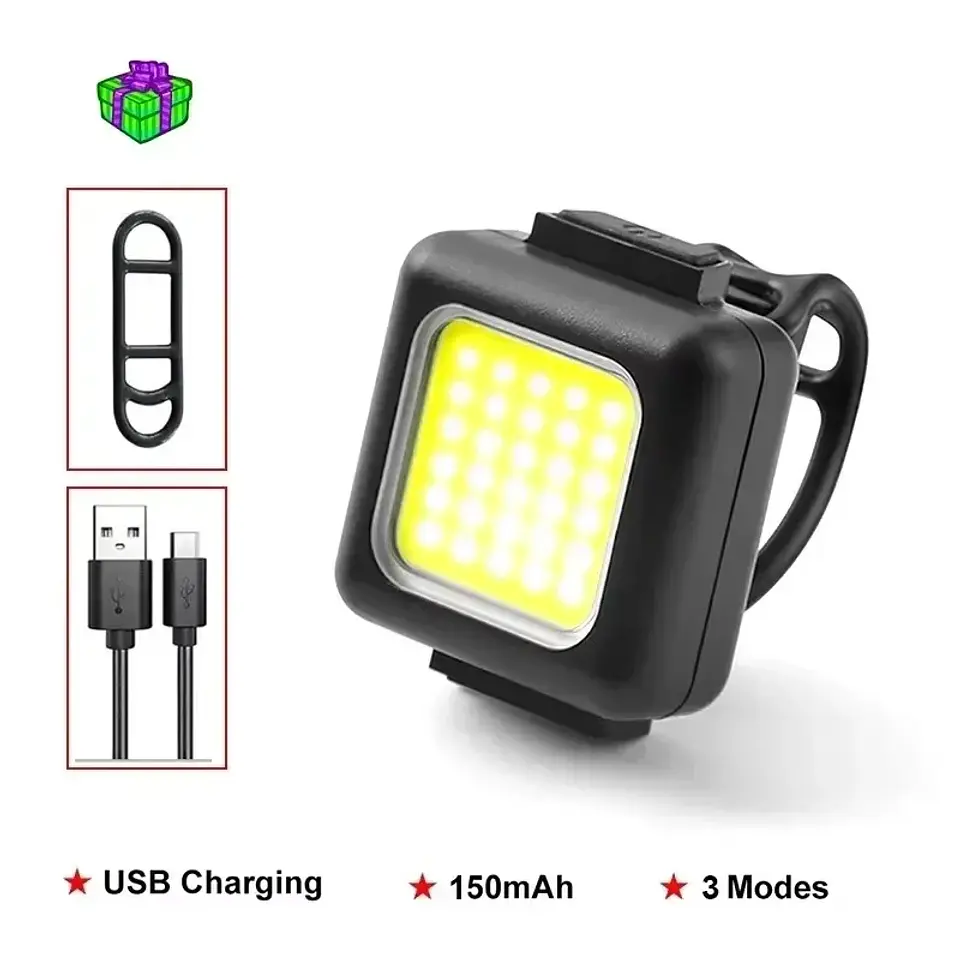 Conjunto de Luzes BUCKLOS COB | 500 Lúmens Recarregáveis para Bicicleta 16