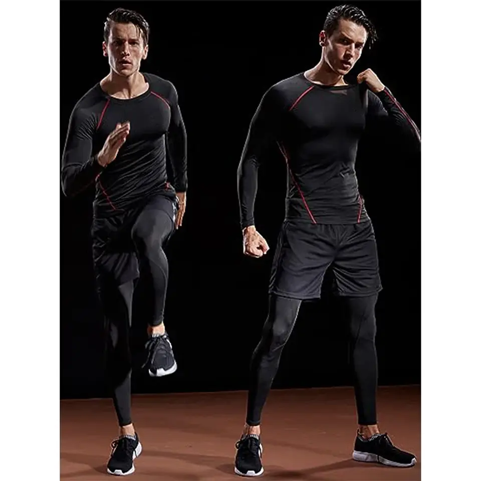 T-shirt de Compressão Manga Longa | Treino, Fitness e Corrida  3