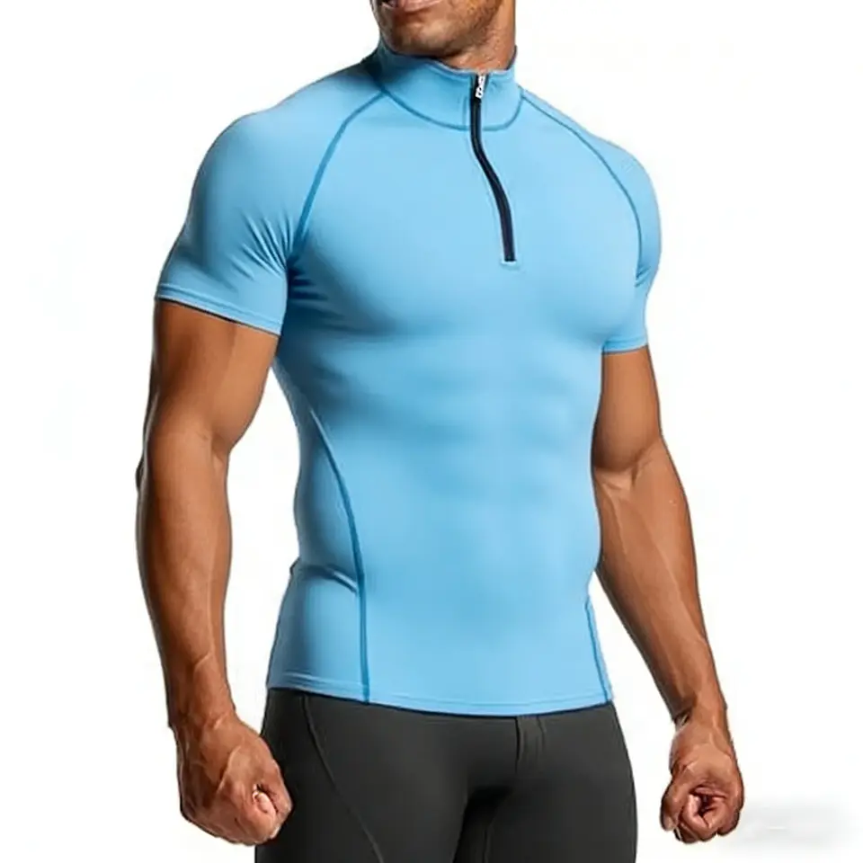 T-shirt de Compressão Manga Curta | Fitness, Corrida e Treino 7
