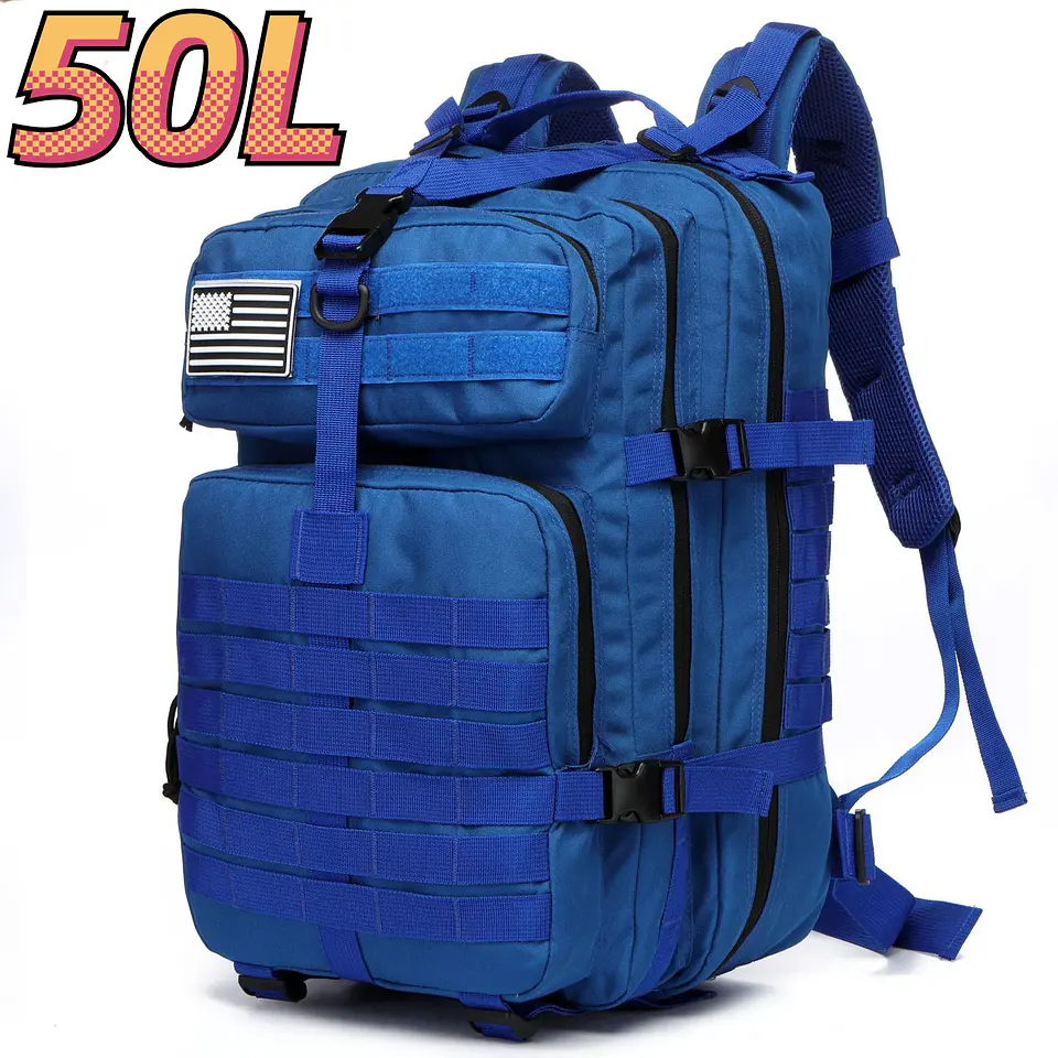 Mochila Tática 1000D Nylon 25L/50L | Impermeável para Campismo e Caça 4