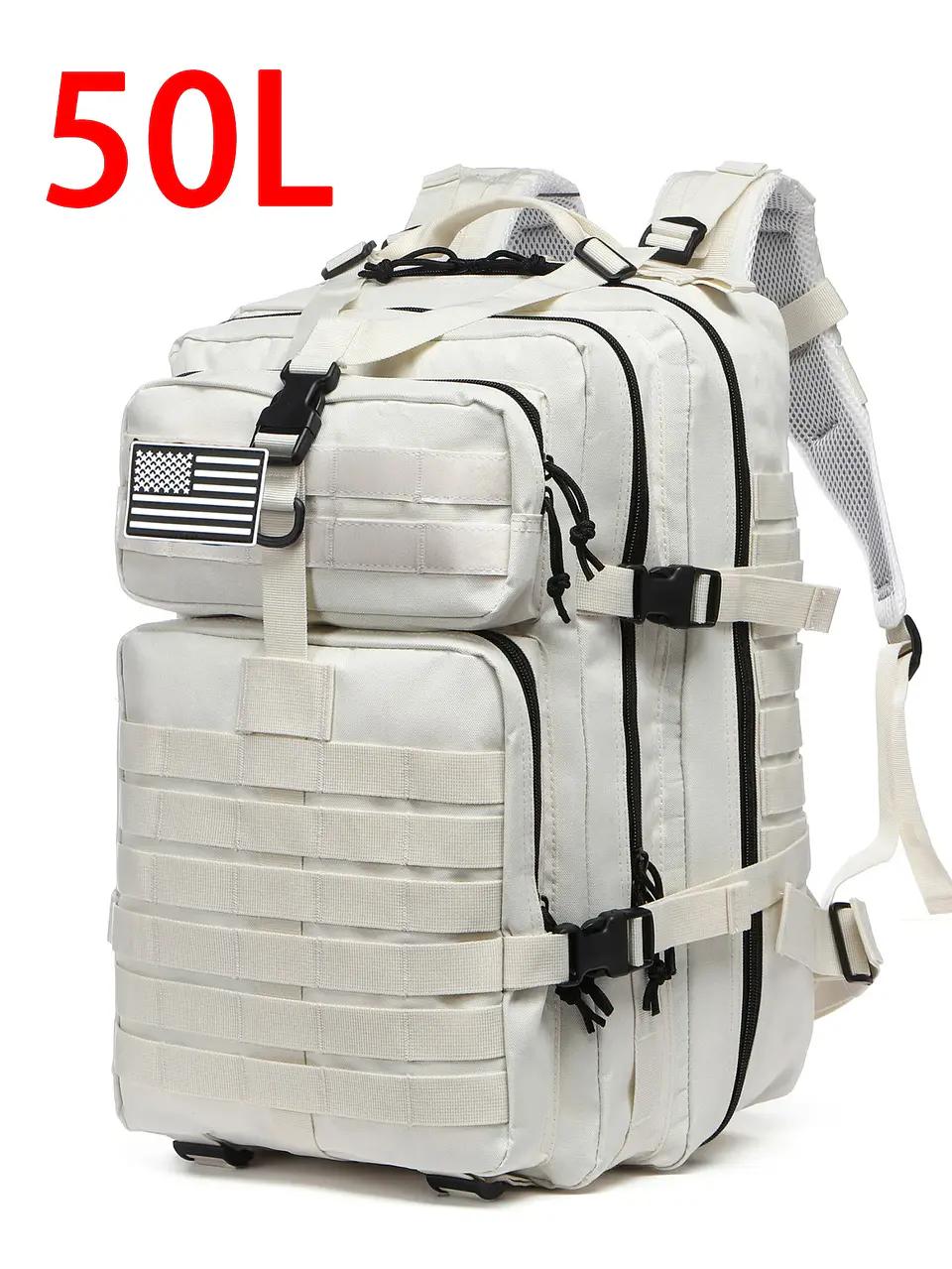 Mochila Tática 1000D Nylon 25L/50L | Impermeável para Campismo e Caça 6