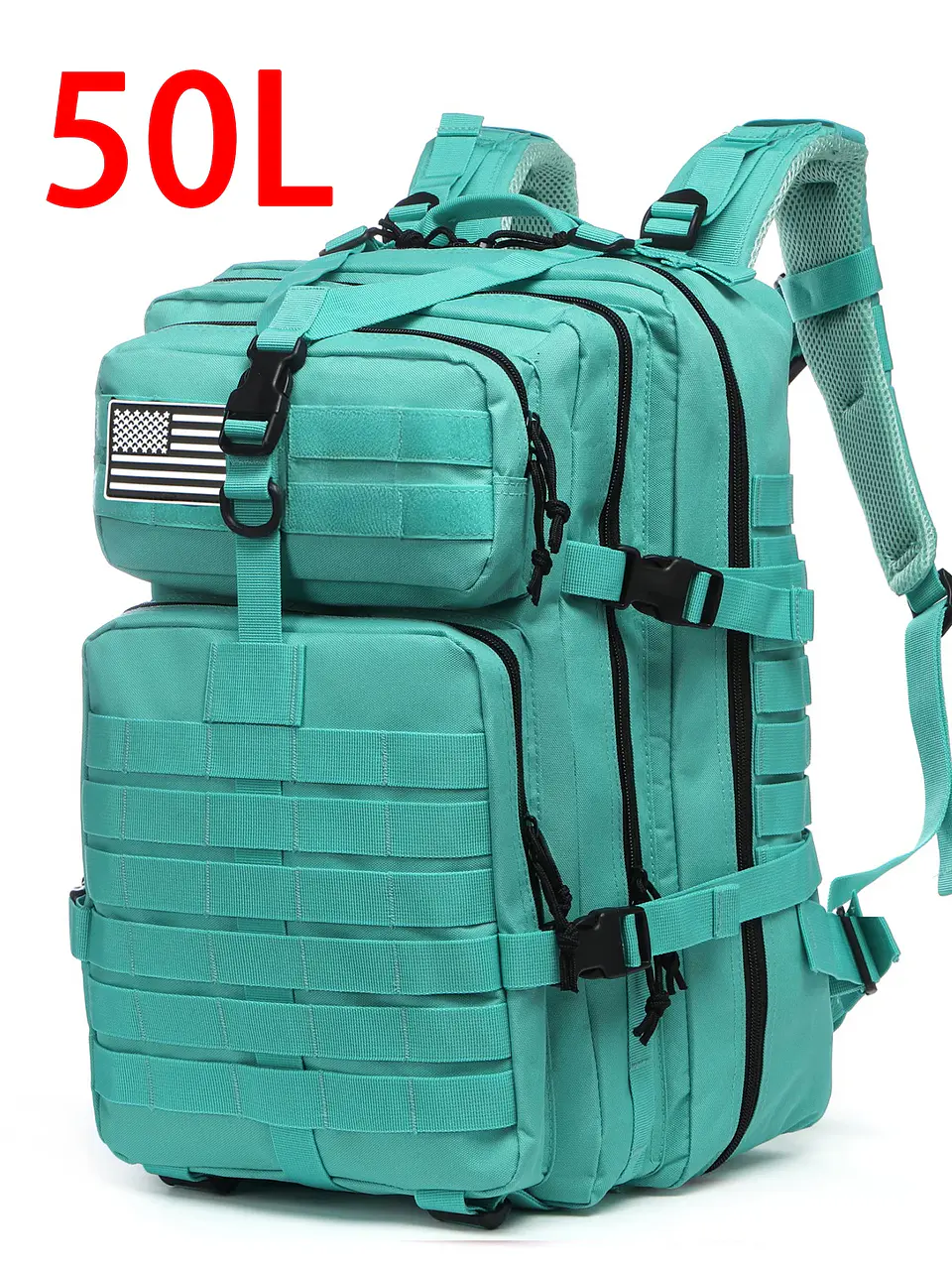 Mochila Tática 1000D Nylon 25L/50L | Impermeável para Campismo e Caça 16