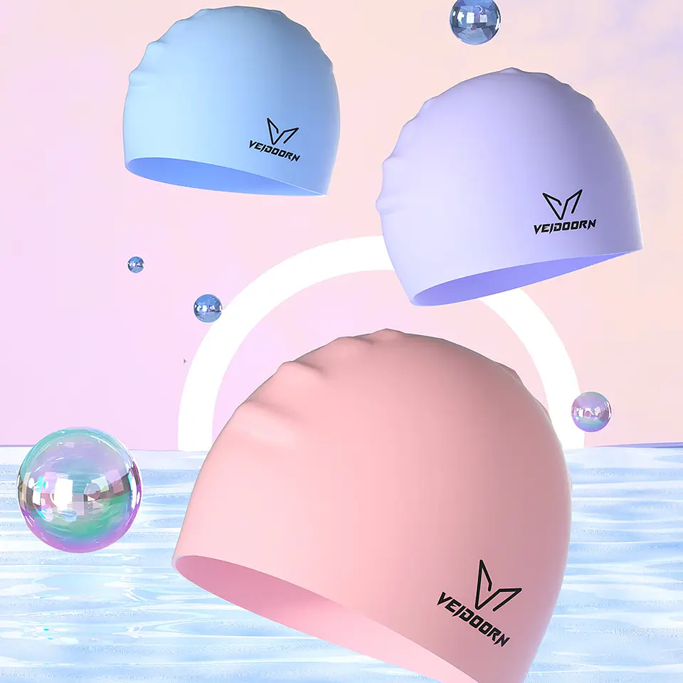  Touca de Natação em Silicone Impermeável | Cabelos Longos e Conforto 4