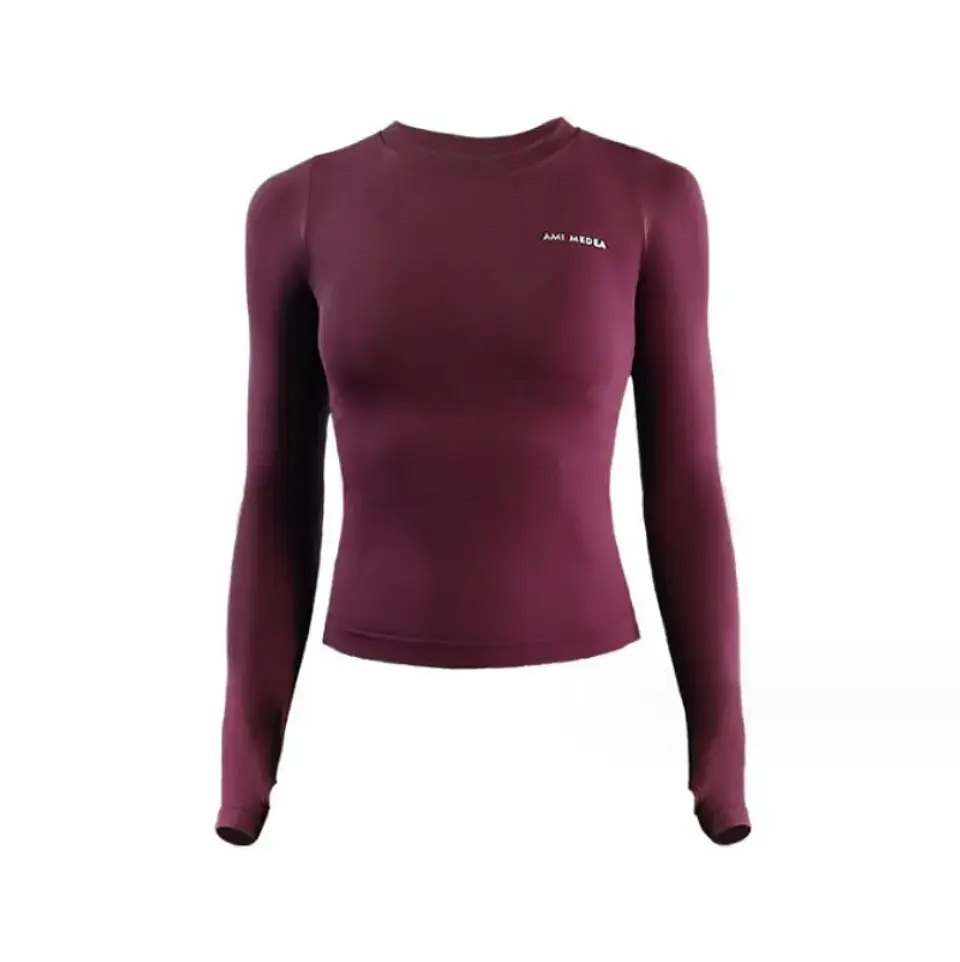  T-shirt de Manga Longa Yoga e Fitness | Feminina, Leve e Respirável 6