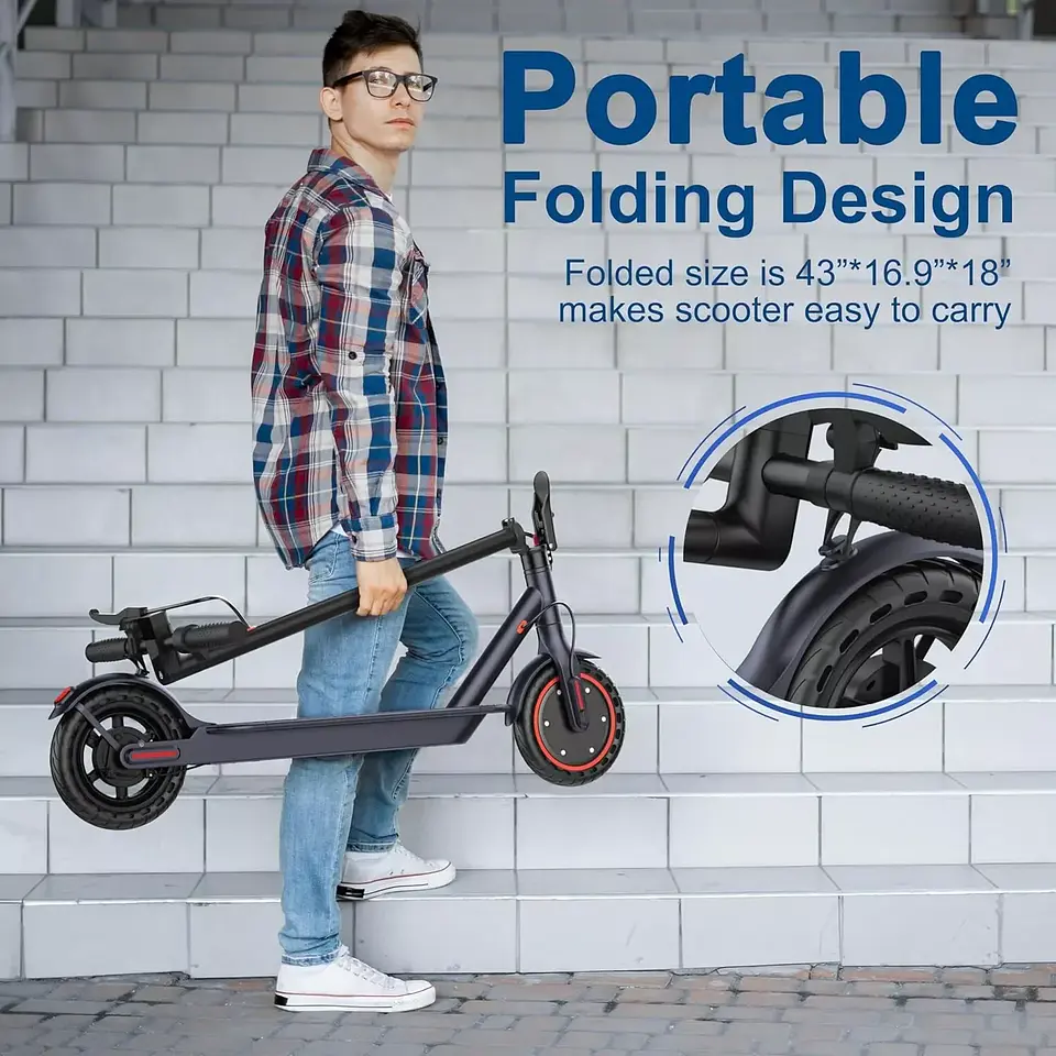 Trotinete Elétrica AOVOPRO LP60 | 350W, 30 km/h e Design Dobrável 4
