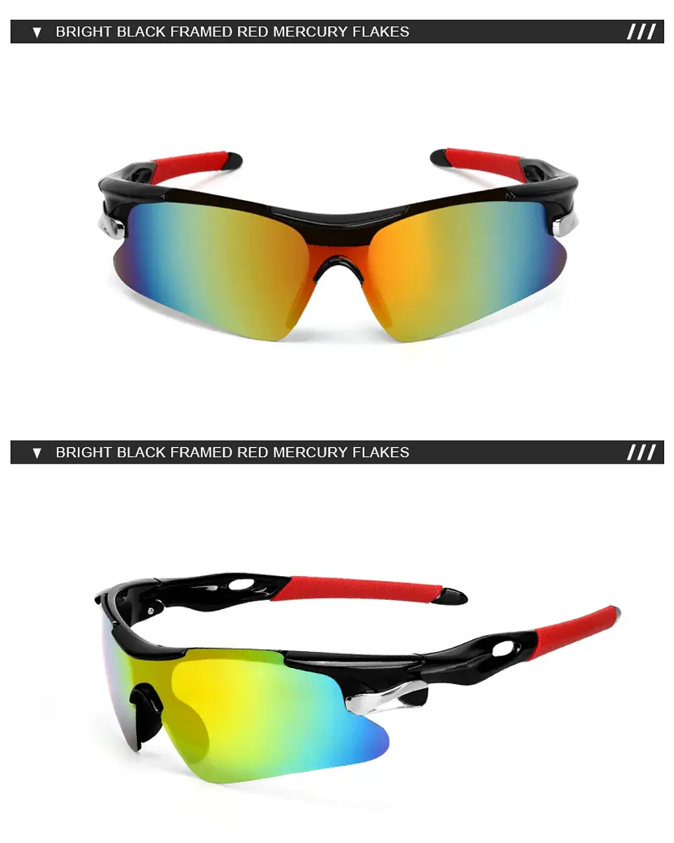  Óculos de Ciclismo RIDERACE | Proteção UV400 para MTB e Estrada 3