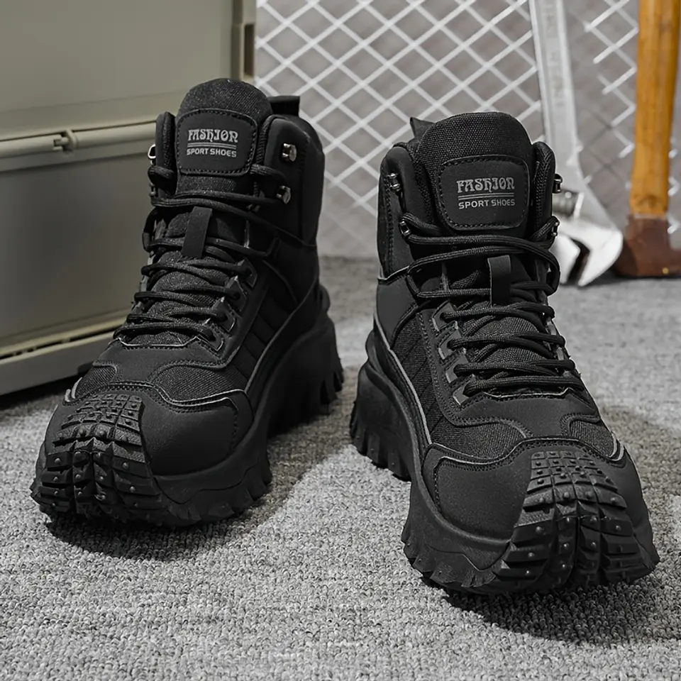 Botas de Caminhada de Cano Alto | Leves e Confortáveis para Outdoor  3